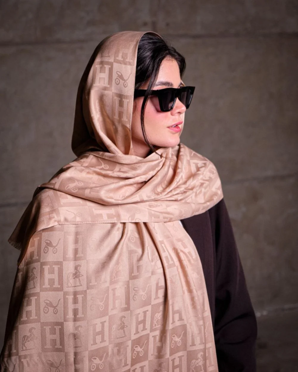 شال ابریشم ژاکارد هرمس ۲۰۲۱۰