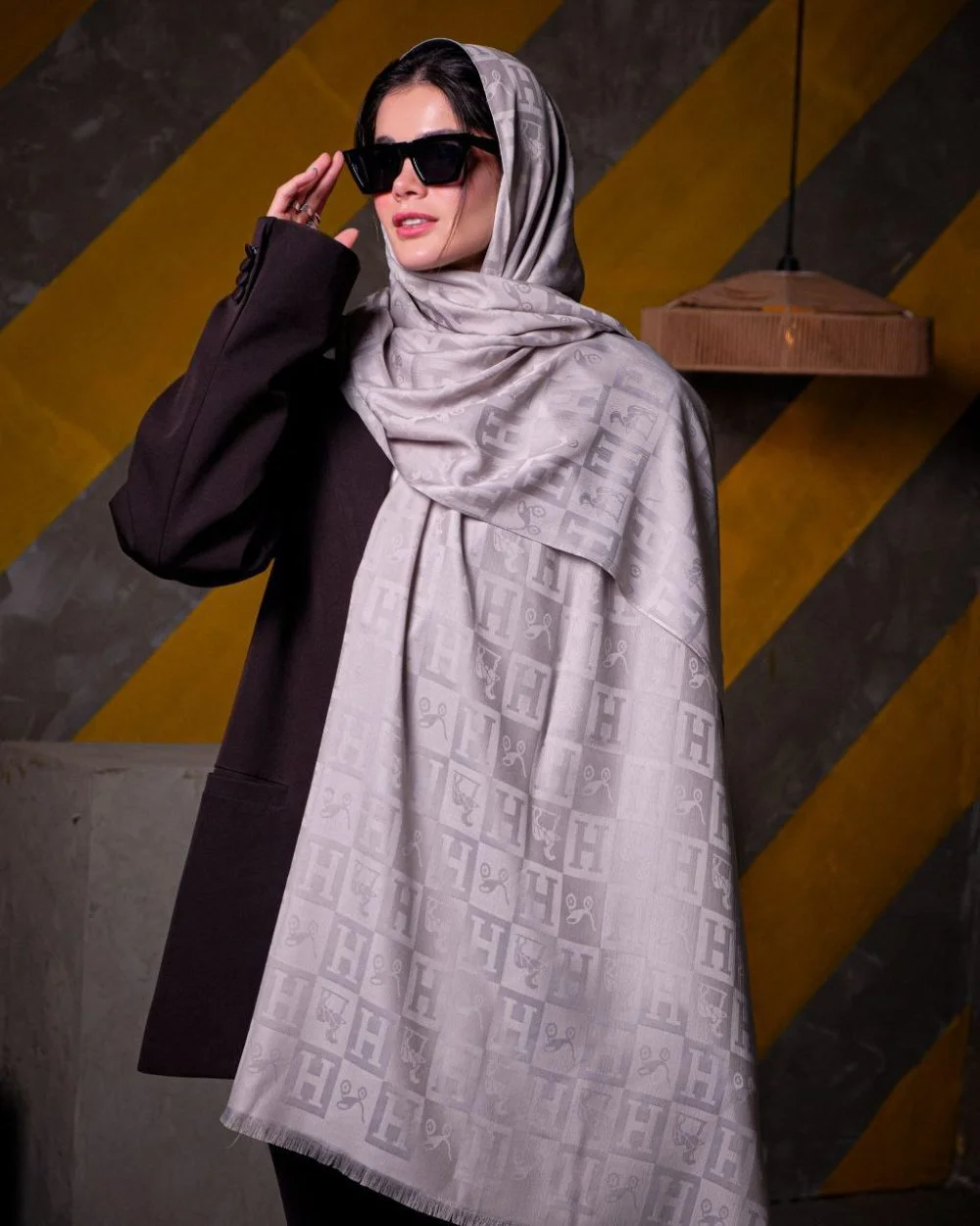 شال ابریشم ژاکارد هرمس ۲۰۲۱۰ - Image 12