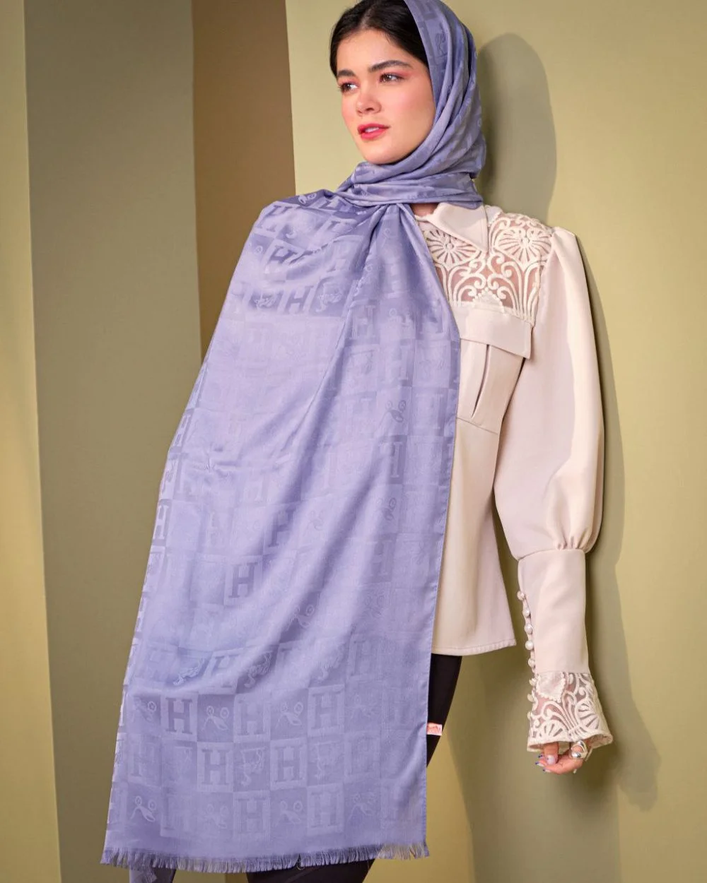 شال ابریشم ژاکارد هرمس ۲۰۲۱۰ - Image 7