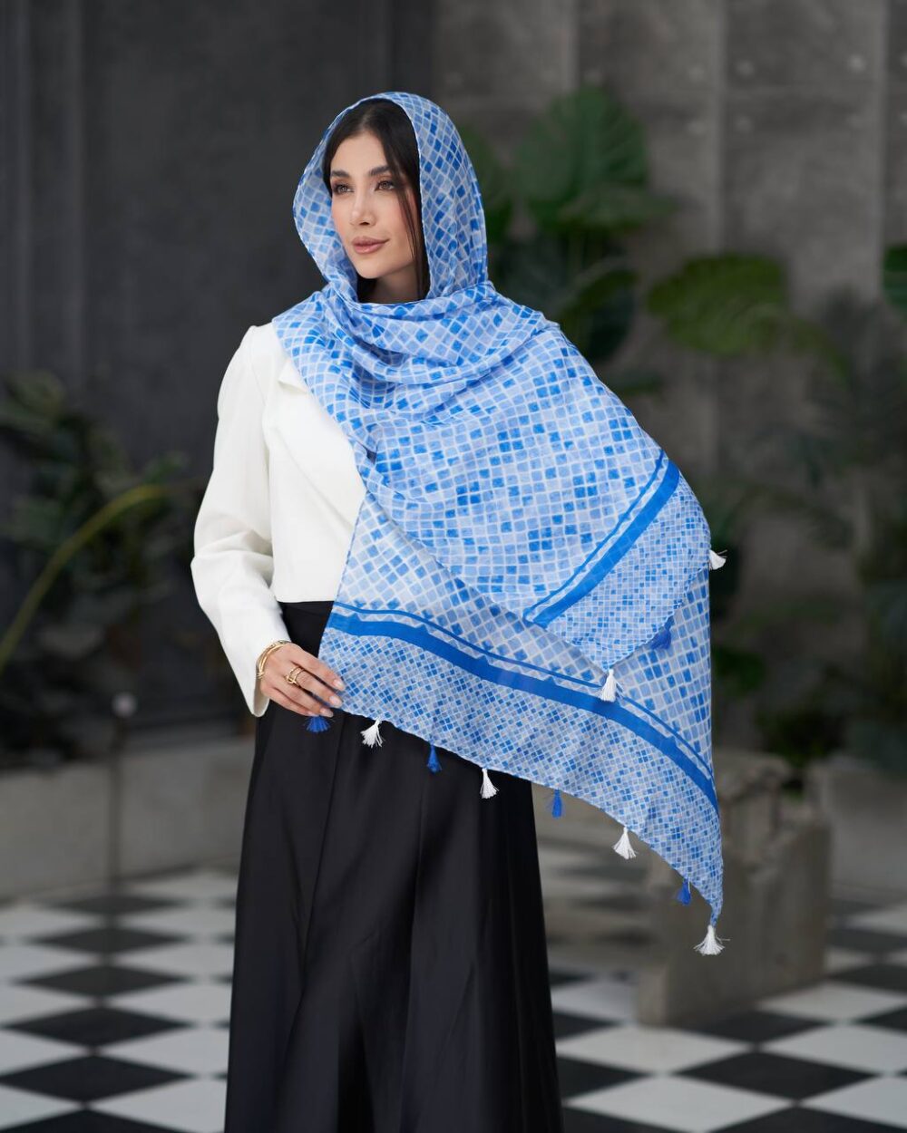 شال نخی اعلا 20630 - Image 4