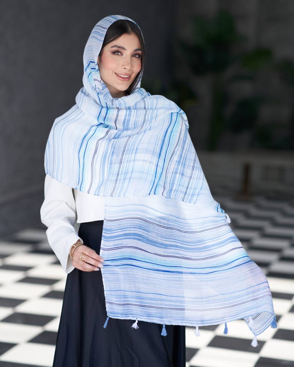 شال نخی اعلا 20630 - Image 18