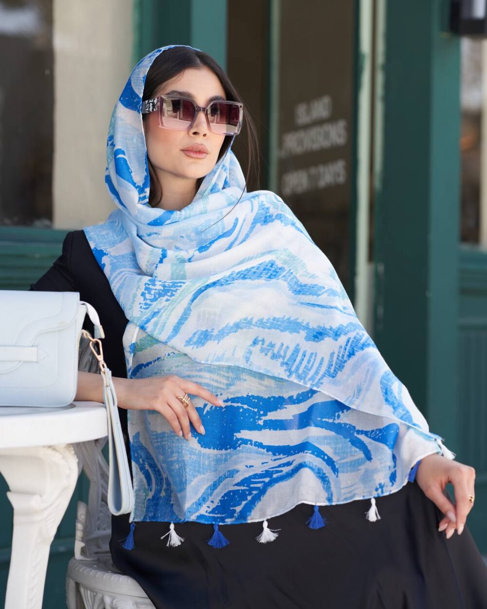 شال نخی اعلا 20630 - Image 6