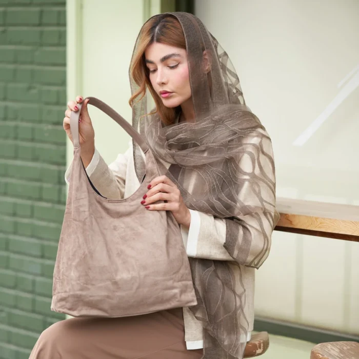 کیف جیر بند چرمی هوبو 50142