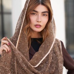شال توری شبکه‌ای 20676