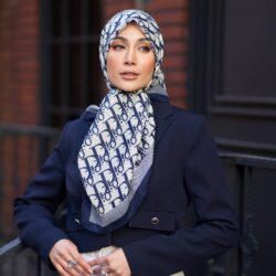 روسری نخی قواره 90 30195