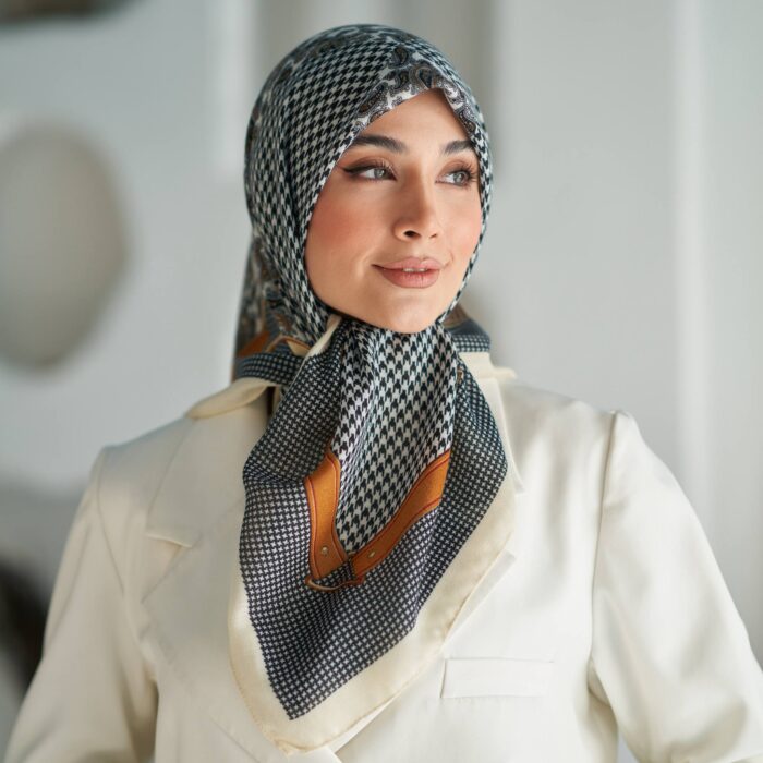 روسری نخی قواره 90 30189