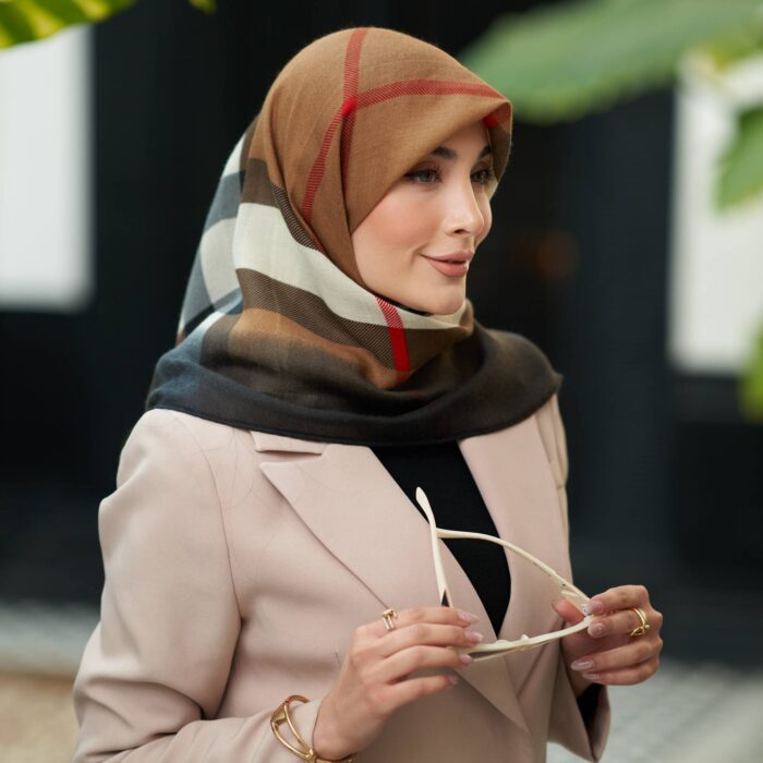 روسری نخی قواره 90 30190