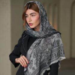 روسری نخ ژاکارد طرح دیور (قواره صد) 30227