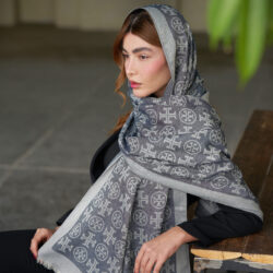 شال ژاکارد 20697 Tory Burch