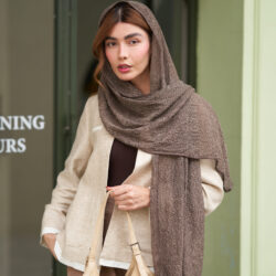 شال نخی طرح 20721 Loewe