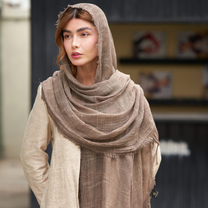 شال کنفی سنگشور تکرنگ 20702