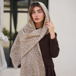 شال نخی پلنگی 20723