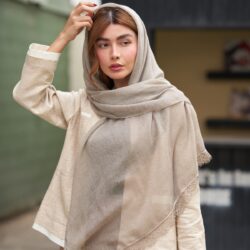 روسری نخی دور گیپور (قواره 140) 30228