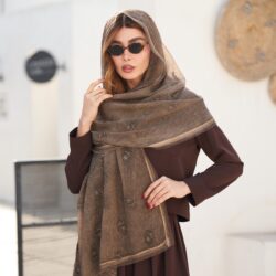 شال نخ ویسکوز جوانه 20703