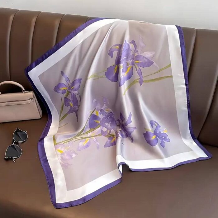 مینی اسکارف بنفشه (قواره 70) 30225