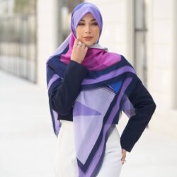 روسری نخی طرح مثلث (قواره 140) 30231